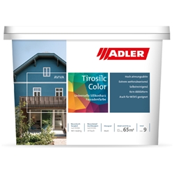 Adler Tirosilc-Color Silikonharz-Fassadenfarbe a 1 Liter weiß W10 Nr. 4086000010 11