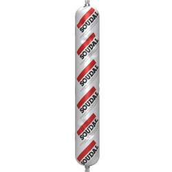 Soudal Silikon Pro N, Puppe a 600ml transparent, dauerelastischer 1K-Fugendichtstoff auf Silikon-Basis, SWS-System diffusionsoffen Nr. 121064
