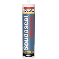 Soudal Soudaseal MS Clear Kartusche a 290ml, kristallklar Kleb-/Dichtstoff glasklar Nr. 111586