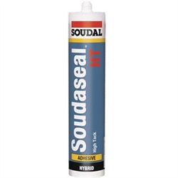 Soudal Soudaseal HT Kartusche a 290ml, weiss Kleb-/Dichtstoff sehr hohe Anfangshaftung ab 0 Grad, seewasserfest, auch für Naturstein, Marmor, Granit, Sanitär geeignet Nr. 101639