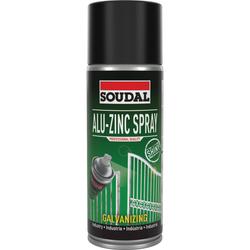Soudal Alu Zinc Spray Shiny (Zinkspray hell) Dose á 400ml Nr. 154608