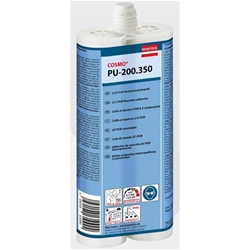 Weiss 2K-PUR-Klebstoff weiß, COSMO PU-200.350 (2x310ml Tandemkartusche) Nr. PU-200.350KTU905