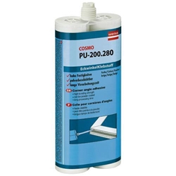 2K-PUR-Klebstoff a 550g, beige Doppelkartusche ohne Tülle COSMO PU-200.280 (ALT: Cosmofen DUO beige) Nr. PU-200.280.KTU442