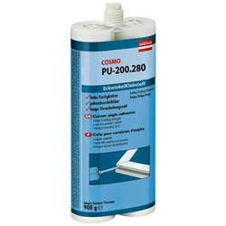 2K-PUR-Klebstoff a 900g, beige Doppelkartusche ohne Tülle COSMO PU-200.280 (ALT: Cosmofen DUO beige) Nr. PU-200.280.KTU443