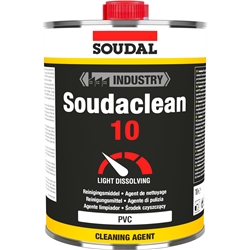 Soudal Reiniger Nr. 10, für PVC-Profile, leicht anlösend, Dose a 1ltr. Nr. 157519