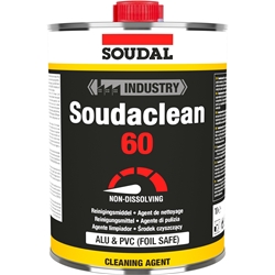 Soudal Reiniger Nr. 60, für pulverbeschichtete und eloxierte Oberflächen, nicht anlösend, Dose a 1ltr. Nr. 157520