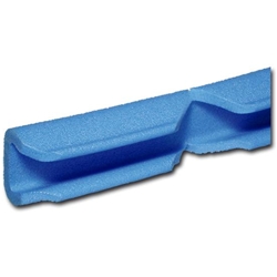 U-Profil Kantenschutz Multishape 15-25mm blau mit Gehrungsschnitt (V-Schnitt) Rolle a 250 Meter Nr. 1628