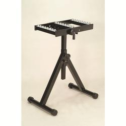 Rollständer, Kugeltisch, 3 Leisten mit je 8 Kugelrollen, 2-Fuß-Konstruktion, H 707 - 1128mm, Tragkr. 200kg Nr. ROLLST.KUGELTI.