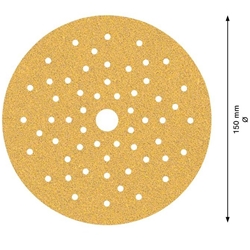 Bosch EXPERT C470 Schleifpapier, Mehrloch, für Exzenterschleifer, 150mm, K 60, 50-tlg. Nr. 2608901136