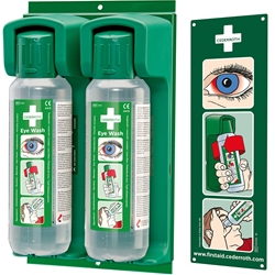 CEDERROTH Wandhalter für 2x500ml Augenspülflasche