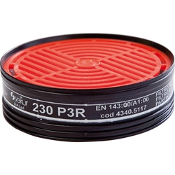 Ekastu Filter 230, P3R D für POLIMASK 230 (Pack a 2 Stück) EAN 4013207422304