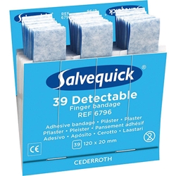 Holthaus Medical Salvequick Nachfüller 1x39 Pflaster, detektierbar EAN 7310610067960