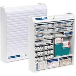 Holthaus Medical Verbandschrank Rollmed, mit Rollo, gefüllt, DIN 13157 EAN 4005058661575
