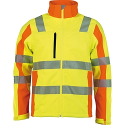 ASATEX Warnjacke Softshell, Prevent, gelb