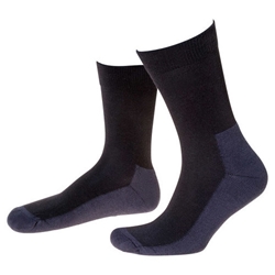 fortis Funktionssocke Dunova, schwarz/blau