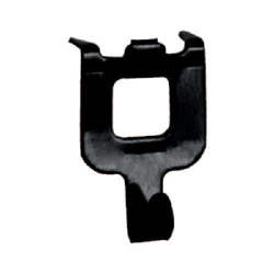 Fischer Wandhaken Fast & Fix schwarz (Pack a 8 Stück) Werkzeugfreie Befestigung für leichte Gegenstände bis 8 Kg Nr. 531114