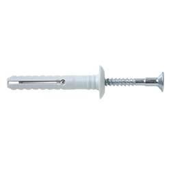 Tox Ständerwerkdübel Attack Metal 6/55 Flachrundkopfdübel mit Senkkopf-Schraube PZ verzinkt Nr. 019102151 (alte Bezeichnung: MSB)