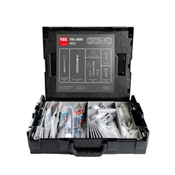 Tox Aktionskoffer WDVS L-Boxx (Inhalt: 2Btl. Thermo Proof Mini M8x200, 2Btl. Thermo Proof M12x300, 16x Flexi Cap M10, 2Btl. Thermo Vario, 25x Thermo 50, 15x Thermo 85) Nr. 094901606