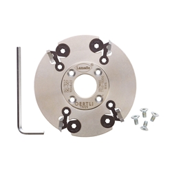 Lamello Wendenschneidenfräser für Nutfräsmaschine, HW, Ø 100mm x 4mm x Ø 22mm, Z4, WS, NL 4, mit Nabe Nr. 132001