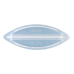 Lamello C20 transparente Lamelle, 250 Stück Nr. 145010