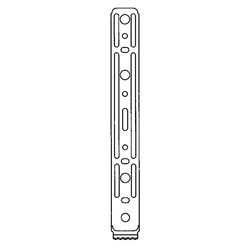 Fensteranker 455-005 200mm drehbar, Rehau S729/S730, Rehau Brillant, Novo, Thermo u. Basic, Kömmerling 88+, Trocal Innova u. Trocal 88+