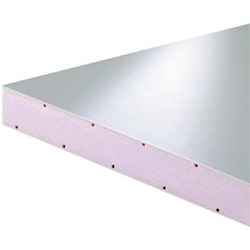 Verbundplatte PVC/XPS 24x1500x3000mm weiß matt 1,5mm Deckschicht 251 U-Wert 1,24 W/m² K