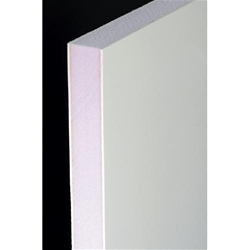 Verbundplatte PVC/PE 26x1500x3000mm weiß Kömmerling Kö954 1,5mm Deckschicht U-Wert 1,23 W/m² K