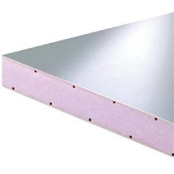 Verbundplatte PVC/XPS 40x1500x3000mm weiß matt 1,5mm Deckschicht 251 U-Wert 0,821 W/m² K