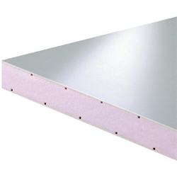 Verbundplatte PVC/XPS 36x1500x3000mm weiß matt 1,5mm Deckschicht 251 U-Wert 0,86 W/m² K