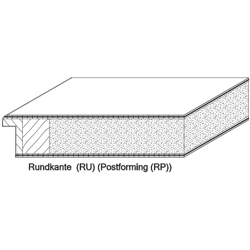 Prüm Türblatt CPL Weisslack 32dB SD32-RP 1985x860mm KL3 DIN Links