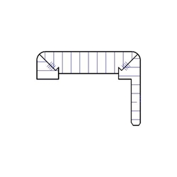 Prüm Zierbekleidung Rund 860x1985mm CPL Buche Pur