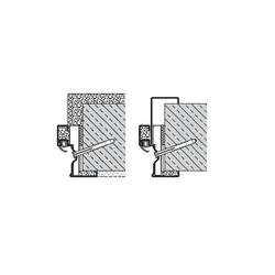 Hörmann Dübelpaket D54 10 St. Senkkopfschrauben Innentorx mit Dübel 10x100mm für Uni-Eckzarge Nr. 548784