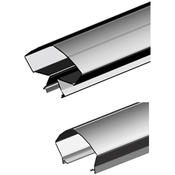 Elton Fingerschutzprofil 5090 Finprotect Plus weiß schmal/breit 1930mm Nr. 4903001