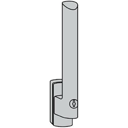 Siegenia Hebel SI-LINE PSK ABS 45 RAL9003 K10 (MG:38) PHIJ0050-5020XX